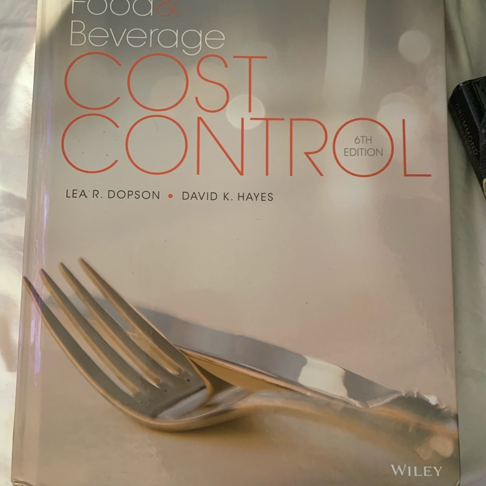 Culinary school textbooks